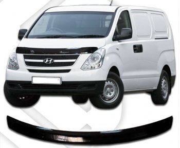 Дефлектор капота CA-Plastic Hyundai (Хюндаи) Starex/Grand Starex/H1 (старекс)  TQ (2007-2018) TQ дорестайлинг, рестайлинг