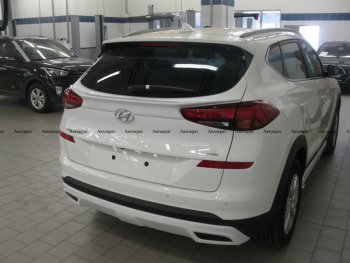 6 799 р. Юбка заднего бампера АВТОКРАТ Hyundai Tucson TL рестайлинг (2018-2021) (Неокрашенная)  с доставкой в г. Набережные‑Челны. Увеличить фотографию 3