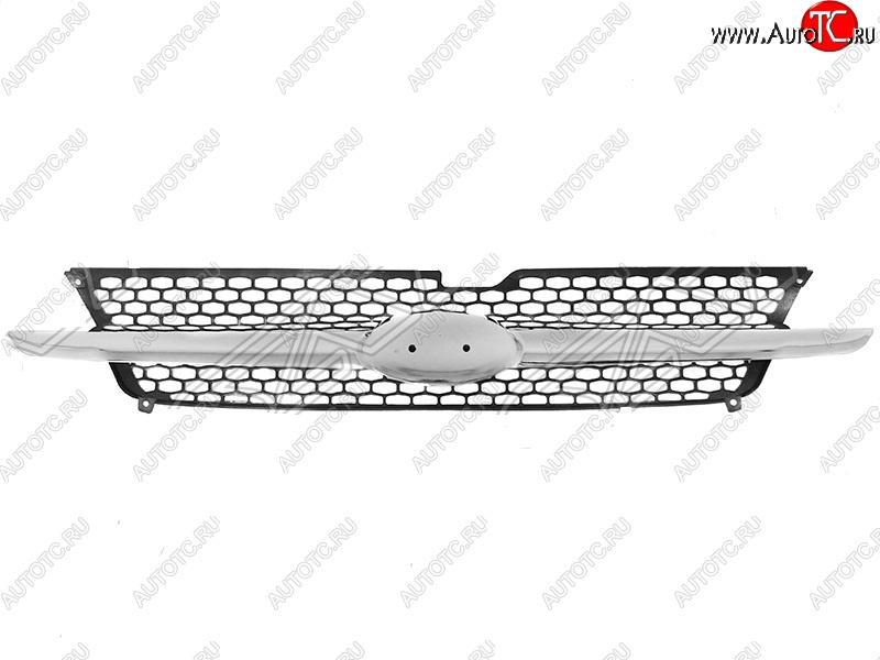 1 899 р. Решётка радиатора SAT (в сборе с хром. молдингом)  Hyundai Getz  TB (2002-2005) хэтчбэк 5 дв. дорестайлинг (Неокрашенная)  с доставкой в г. Набережные‑Челны