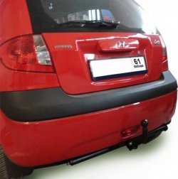 53 999 р. Фаркоп Лидер Плюс Hyundai Getz TB хэтчбэк 5 дв. рестайлинг (2005-2010) (Без электропакета)  с доставкой в г. Набережные‑Челны. Увеличить фотографию 1