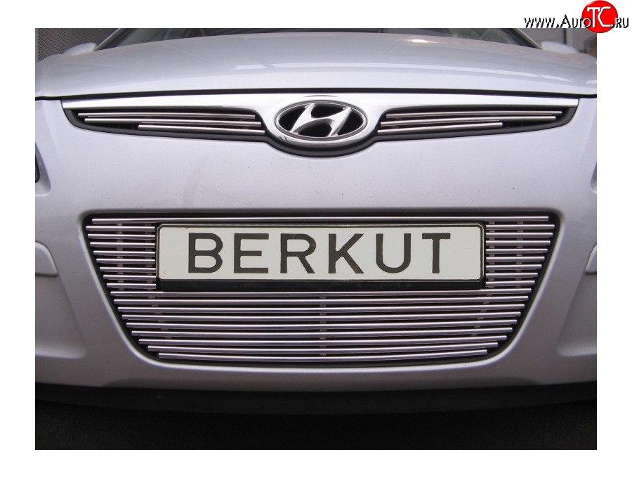 3 199 р. Декоративная вставка решетки радиатора Berkut Hyundai I30 FD универсал дорестайлинг (2007-2010)  с доставкой в г. Набережные‑Челны