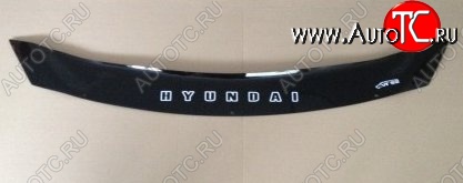 999 р. Дефлектор капота Russtal (короткий) Hyundai I40 1 VF дорестайлинг седан (2011-2015)  с доставкой в г. Набережные‑Челны