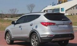 5 349 р. Комплект дефлекторов окон СТ Hyundai Santa Fe DM дорестайлинг (2012-2016)  с доставкой в г. Набережные‑Челны. Увеличить фотографию 2