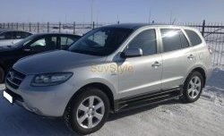 17 799 р. Пороги OEM Style Hyundai Santa Fe CM рестайлинг (2009-2012)  с доставкой в г. Набережные‑Челны. Увеличить фотографию 2