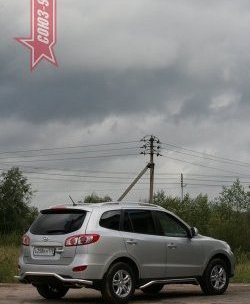 11 159 р. Защита заднего бампера Souz-96 (d60) Hyundai Santa Fe CM рестайлинг (2009-2012)  с доставкой в г. Набережные‑Челны. Увеличить фотографию 2