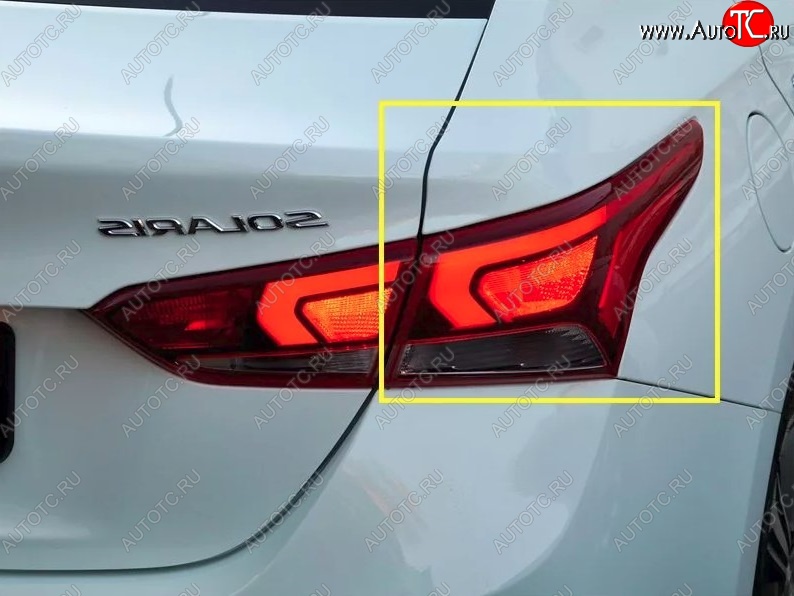 28 999 р. Фара задняя правая Стандартная (светодиодная) Hyundai Solaris HCR седан дорестайлинг (2017-2020)  с доставкой в г. Набережные‑Челны