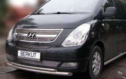 4 799 р. Декоративная вставка решетки радиатора Berkut  Hyundai Starex/Grand Starex/H1  TQ (2007-2018) дорестайлинг, рестайлинг  с доставкой в г. Набережные‑Челны. Увеличить фотографию 1