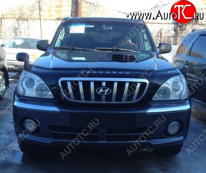 999 р. Дефлектор капота Russtal Hyundai Terracan HP дорестайлинг (2001-2004)  с доставкой в г. Набережные‑Челны