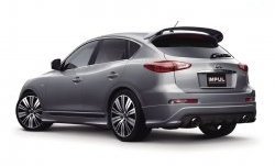 31 249 р. Комплект порогов Impul INFINITI EX35 J50 (2007-2013) (Неокрашенные)  с доставкой в г. Набережные‑Челны. Увеличить фотографию 6