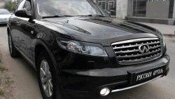 Реснички на фары RA INFINITI FX45 S50 рестайлинг (2005-2009)