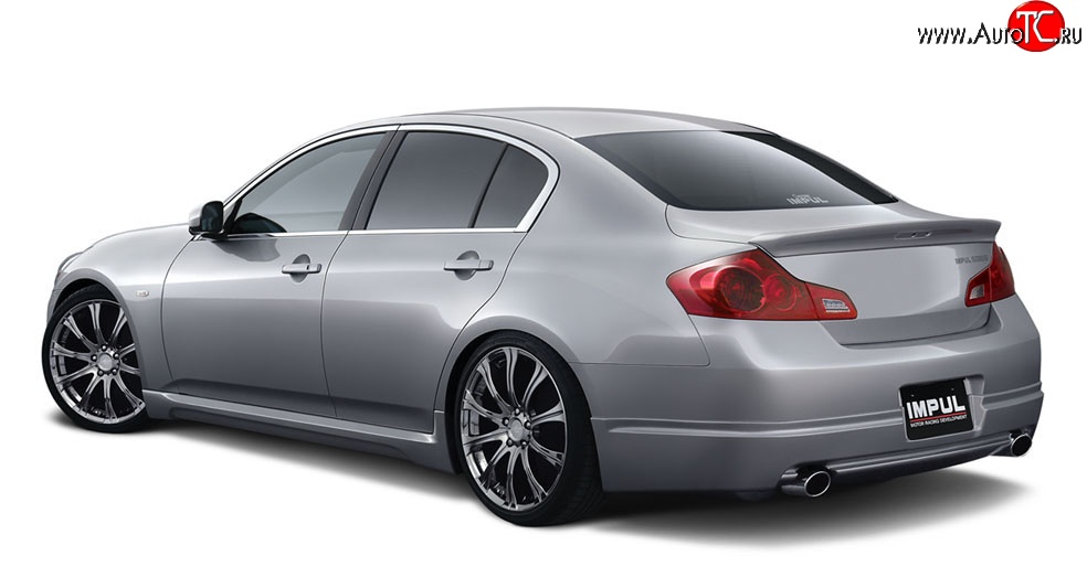 24 999 р. Комплект порогов Impul  INFINITI G35  V36 (2006-2015) седан (Неокрашенные)  с доставкой в г. Набережные‑Челны