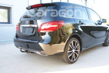 22 699 р. Фаркоп Aragon. (шар A) Mercedes-Benz GLA X156 дорестайлинг (2013-2017)  с доставкой в г. Набережные‑Челны. Увеличить фотографию 2