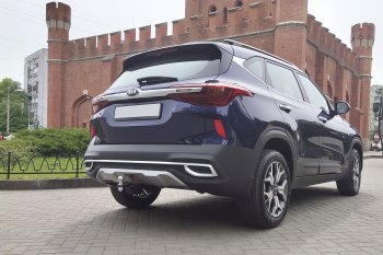 15 399 р. Фаркоп Petroil Tuning (съемный квадрат) KIA Seltos (2019-2024)  с доставкой в г. Набережные‑Челны. Увеличить фотографию 5