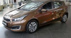 4 599 р. Молдинги RA  KIA Ceed  2 JD (2015-2018) рестайлинг, хэтчбэк (Поверхность шагрень)  с доставкой в г. Набережные‑Челны. Увеличить фотографию 5