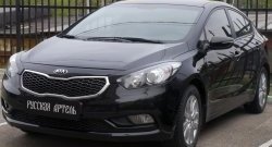 1 149 р. Реснички на фары RA KIA Cerato 3 YD дорестайлинг седан (2013-2016) (Неокрашенные)  с доставкой в г. Набережные‑Челны. Увеличить фотографию 4