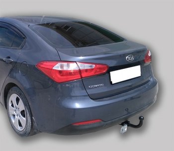 6 999 р. Фаркоп Лидер Плюс KIA Cerato 3 YD дорестайлинг седан (2013-2016) (Без электропакета)  с доставкой в г. Набережные‑Челны. Увеличить фотографию 3