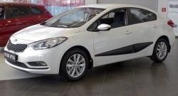 3 799 р. Молдинги RA (широкие, комплект на 4 двери)  KIA Cerato  4 BD (2018-2024) дорестайлинг седан, рестайлинг седан (Поверхность глянец (под окраску), Неокрашенные)  с доставкой в г. Набережные‑Челны. Увеличить фотографию 4