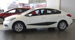 3 799 р. Молдинги RA (широкие, комплект на 4 двери)  KIA Cerato  4 BD (2018-2024) дорестайлинг седан, рестайлинг седан (Поверхность глянец (под окраску), Неокрашенные)  с доставкой в г. Набережные‑Челны. Увеличить фотографию 5