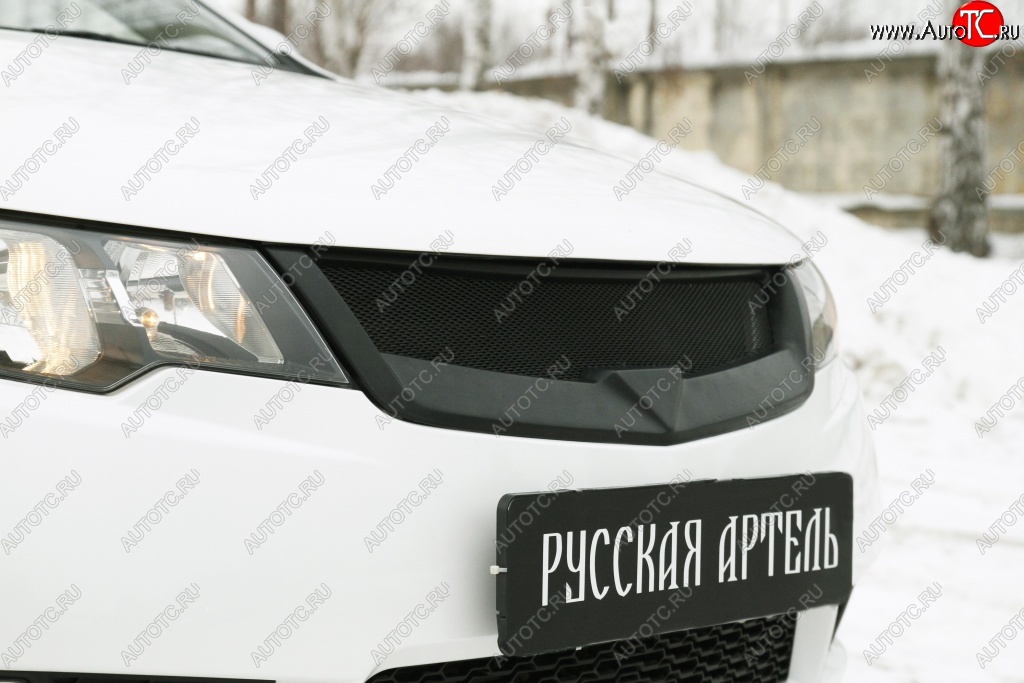 4 089 р. Решётка радиатора (Forte) RA  KIA Cerato  2 TD (2008-2013) седан (Поверхность глянец (под окраску), Неокрашенная)  с доставкой в г. Набережные‑Челны