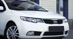 919 р. Реснички RA на фары KIA Cerato 2 TD седан (2008-2013) (Неокрашенные)  с доставкой в г. Набережные‑Челны. Увеличить фотографию 2