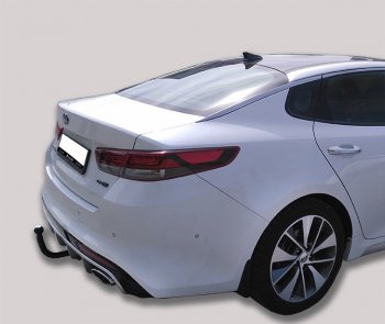 6 849 р. Фаркоп Лидер Плюс KIA Optima JF седан рестайлинг (2018-2020) (Без электропакета)  с доставкой в г. Набережные‑Челны. Увеличить фотографию 4