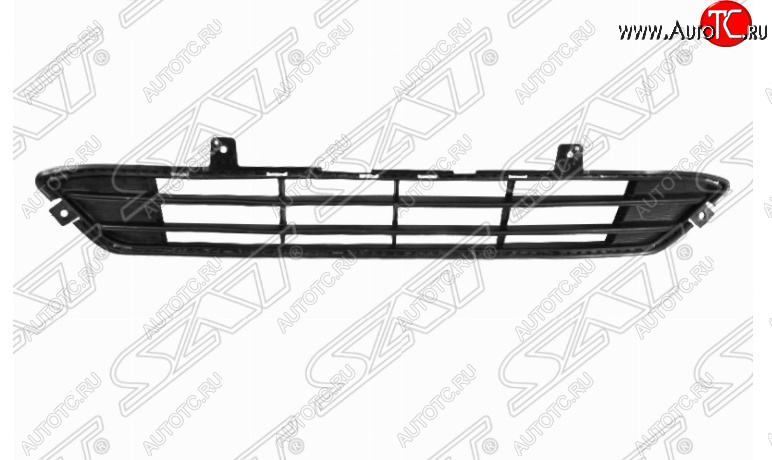 1 539 р. Решетка в передний бампер SAT (центральная часть, №2)  KIA Optima  JF (2018-2020) седан рестайлинг  с доставкой в г. Набережные‑Челны