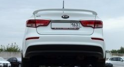 5 799 р. Спойлер BS KIA Rio 3 QB рестайлинг седан (2015-2017) (Неокрашенный)  с доставкой в г. Набережные‑Челны. Увеличить фотографию 4