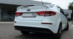 5 799 р. Спойлер BS KIA Rio 3 QB рестайлинг седан (2015-2017) (Неокрашенный)  с доставкой в г. Набережные‑Челны. Увеличить фотографию 5