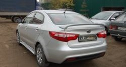 2 549 р. Спойлер LitCompany KIA Rio 3 QB дорестайлинг седан (2011-2015) (Неокрашенный)  с доставкой в г. Набережные‑Челны. Увеличить фотографию 2