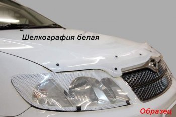 1 999 р. Дефлектор капота CA-Plastic KIA Rio X-line (2017-2021) (Classic черный, Без надписи)  с доставкой в г. Набережные‑Челны. Увеличить фотографию 6