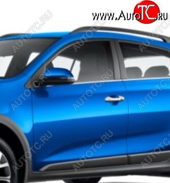 61 949 р. Левая дверь передняя Original KIA Rio X-line (2017-2021) (Неокрашенная)  с доставкой в г. Набережные‑Челны