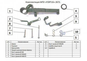 7 949 р. Замок КПП FORTUS (6MT)  KIA Rio ( 4 FB,  4 YB) (2020-2025) рестайлинг седан, рестайлинг, хэтчбэк  с доставкой в г. Набережные‑Челны. Увеличить фотографию 3