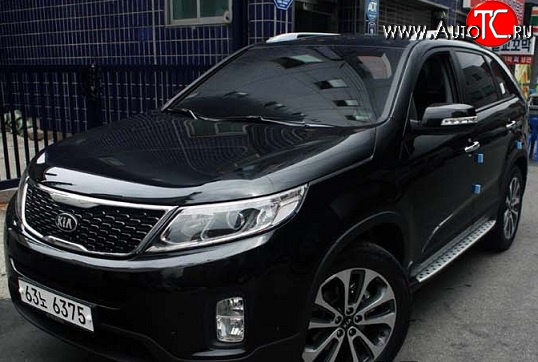 11 149 р. Пороги BMW Style KIA Sorento XM рестайлинг (2012-2015)  с доставкой в г. Набережные‑Челны