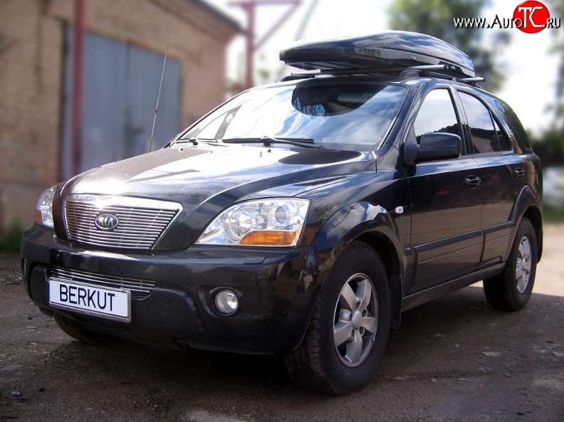 5 299 р. Декоративная вставка решетки радиатора Berkut KIA Sorento BL рестайлинг (2006-2010)  с доставкой в г. Набережные‑Челны