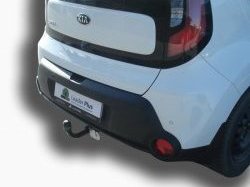 7 199 р. Фаркоп Лидер Плюс. KIA Soul PS дорестайлинг (2014-2016) (Без электропакета)  с доставкой в г. Набережные‑Челны. Увеличить фотографию 3