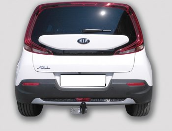 6 999 р. Фаркоп Лидер Плюс KIA Soul SK3 (2018-2022) (Без электропакета)  с доставкой в г. Набережные‑Челны. Увеличить фотографию 2