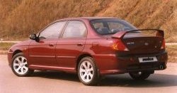 3 549 р. Пороги накладки Nika Sport KIA Spectra (2000-2009) (Неокрашенные)  с доставкой в г. Набережные‑Челны. Увеличить фотографию 4