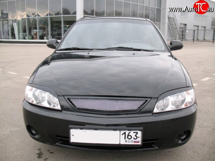 2 499 р. Решётка радиатора Sport KIA Spectra (2000-2009) (Неокрашенная)  с доставкой в г. Набережные‑Челны