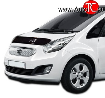 959 р. Дефлектор капота NovLine KIA Venga дорестайлинг (2009-2015)  с доставкой в г. Набережные‑Челны