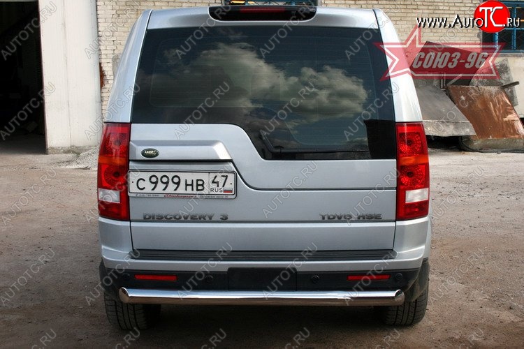 14 939 р. Защита заднего бампера Souz-96 (d76) Land Rover Discovery 3 L319 (2004-2009)  с доставкой в г. Набережные‑Челны