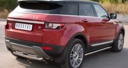 15 799 р. Защита порогов из круглой трубы диаметром 63 мм (Prestige u Pure) Russtal Land Rover Range Rover Evoque 1 L538 дорестайлинг 5 дв. (2011-2015) (Защита порогов с со скосами на торцах (вариант 1))  с доставкой в г. Набережные‑Челны. Увеличить фотографию 8