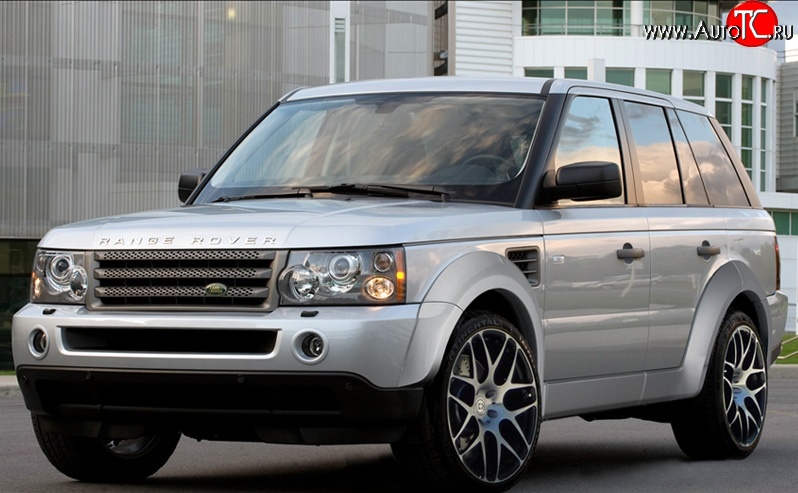 44 549 р. Комплект накладок на колёсные арки Arden Land Rover Range Rover Sport 1 L320 дорестайлинг (2005-2009) (Неокрашенные)  с доставкой в г. Набережные‑Челны