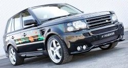 5 199 р. Пороги накладки HAMANN CONQUEROR I Land Rover Range Rover Sport 1 L320 дорестайлинг (2005-2009) (Неокрашенные)  с доставкой в г. Набережные‑Челны. Увеличить фотографию 2