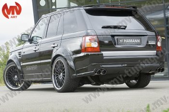 6 999 р. Спойлер HAMMAN Land Rover Range Rover Sport 1 L320 дорестайлинг (2005-2009) (Неокрашенный)  с доставкой в г. Набережные‑Челны. Увеличить фотографию 2