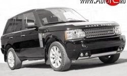 23 049 р. Накладка Verge на передний бампер Land Rover Range Rover 3 L322 дорестайлинг (2002-2006) (Неокрашенная)  с доставкой в г. Набережные‑Челны. Увеличить фотографию 2