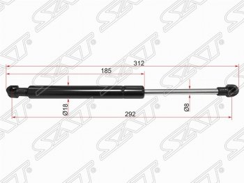 Упор капота SAT (газовый) Land Rover Range Rover 3 L322 дорестайлинг (2002-2006)