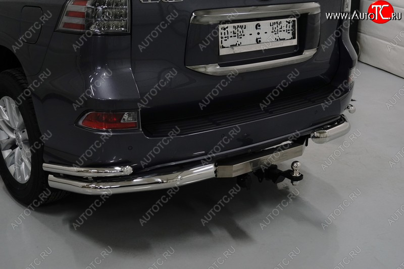 24 999 р. Фаркоп (тягово-сцепное устройство) TCC (надпись Lexus)  Lexus GX460  J150 (2019-2022) 2-ой рестайлинг (Оцинкованный, шар E - нержавейка)  с доставкой в г. Набережные‑Челны