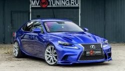 7 799 р. Клыки на передний бампер Tuning-Sport Lexus IS250 XE30 седан дорестайлинг (2013-2016) (Неокрашенная)  с доставкой в г. Набережные‑Челны. Увеличить фотографию 5