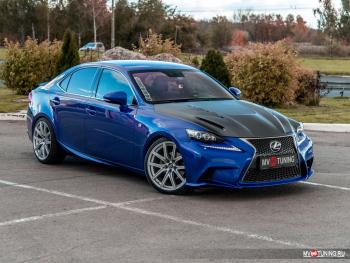 53 999 р. Капот F-SPORT Lexus IS250 XE30 седан дорестайлинг (2013-2016) (Неокрашенный)  с доставкой в г. Набережные‑Челны. Увеличить фотографию 2