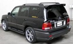 18 749 р. Задний бампер ELFORD Lexus LX470 J100 дорестайлинг (1998-2002) (Неокрашенный)  с доставкой в г. Набережные‑Челны. Увеличить фотографию 2